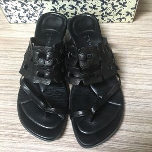 Think! Shoes Black Sandals Size 40 (9)